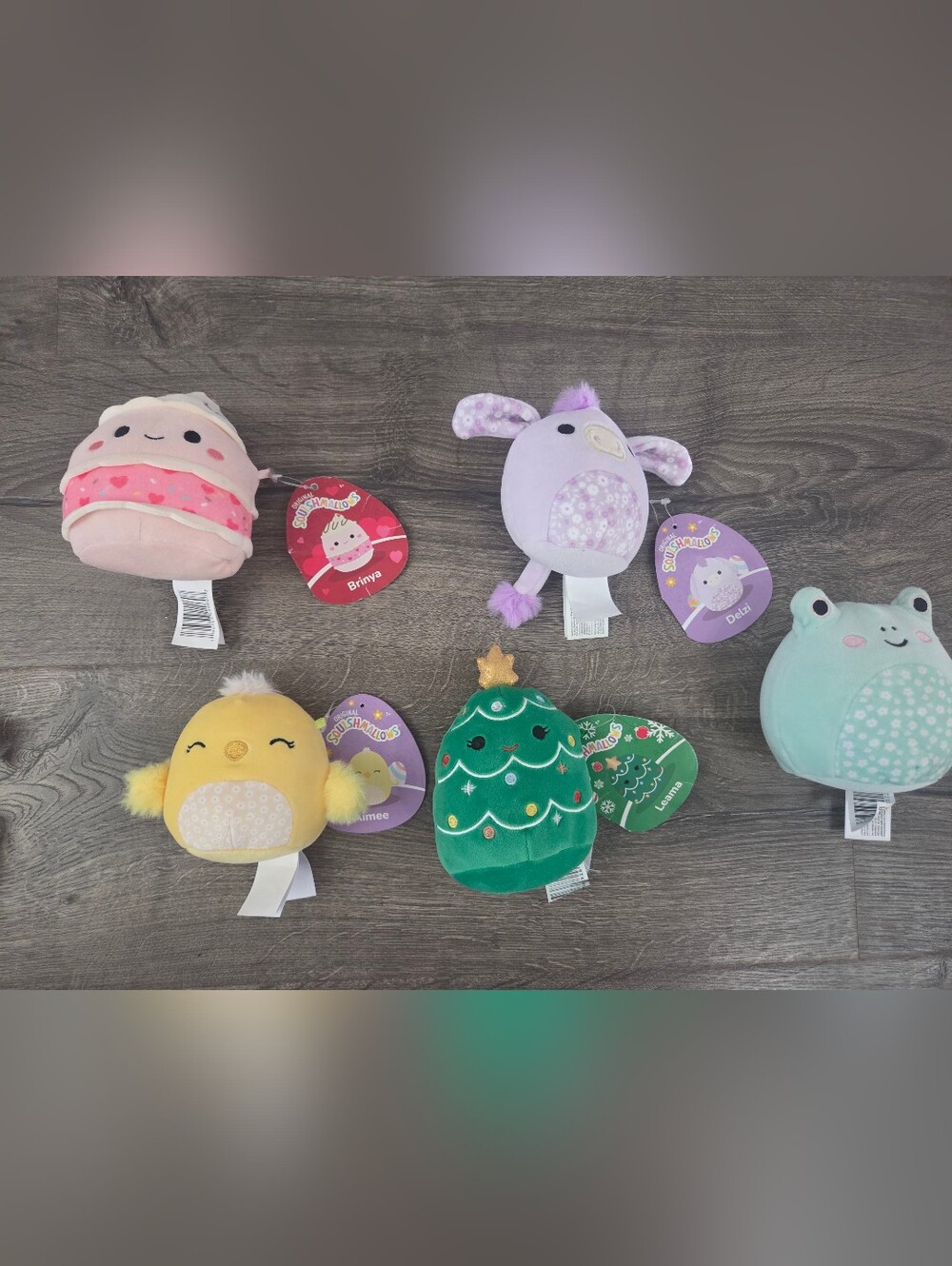 Squishmallows  4" plush bundle